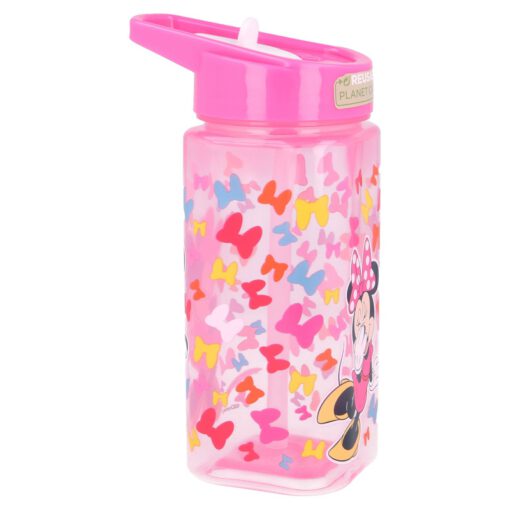 square-water-bottle-530-ml-minnie-so-edgy-bows