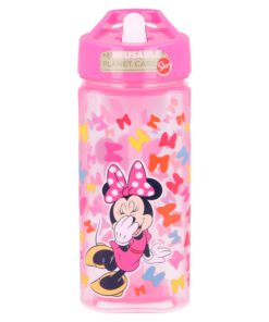 square-water-bottle-530-ml-minnie-so-edgy-bows