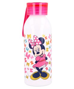 bela-aluminium-bottle-with-silicone-hanger-510-ml-minnie-so-edgy-bows