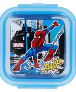 square-hermetic-food-container-290-ml-spiderman-streets