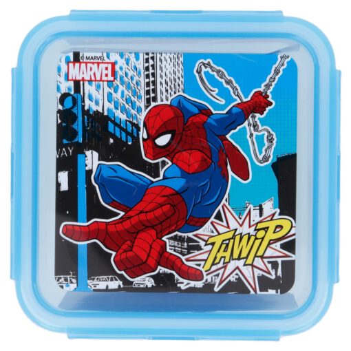 square-hermetic-food-container-730-ml-spiderman-streets