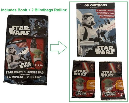 star-wars-surprise-bag-16x26cm-incl-buch-plus-2x-rollinz-blindbag-5x7cm-it