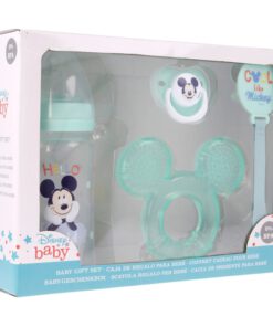 4-pcs-premium-set-240-ml-wideneck-bottle-orthodontic-pacifier-water-filled-teether-pacifier-holder-cool-like-mickey