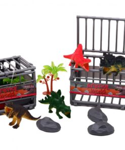 animal-world-dinosaurier-im-kaefig-10-teile-8x11cm