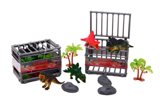 animal-world-dinosaurier-im-kaefig-10-teile-8x11cm