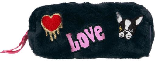 depesche-top-model-pluesch-federmaeppchen-dunkelblau-11x23cm-3