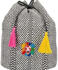 depesche-top-model-rucksack-black-white-26x17x36cm