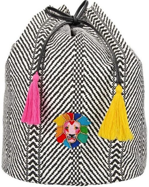 depesche-top-model-rucksack-black-white-26x17x36cm