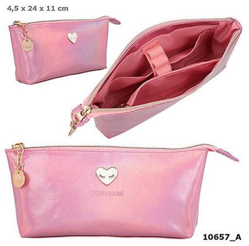 depesche-top-model-schlamper-glamshine-pink-11x24cm