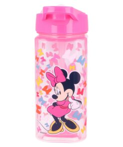 square-water-bottle-530-ml-minnie-so-edgy-bows