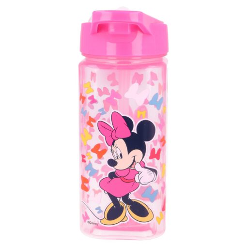 square-water-bottle-530-ml-minnie-so-edgy-bows