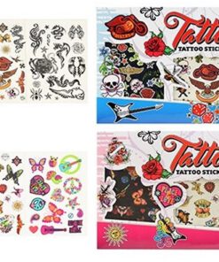 tattoo-tattoo-aufklebers-glow-in-the-dark-2-sortiert-20x35-5cm