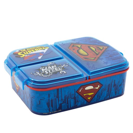 multi-compartment-sandwich-box-superman-symbol