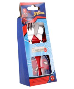2-pcs-elliptical-metallic-cutlery-set-spiderman-full-web